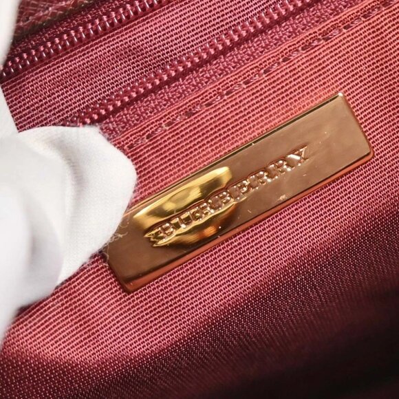 Burberry Beige Burberry Check Tote Handbag 177301 - Picture 9 of 10